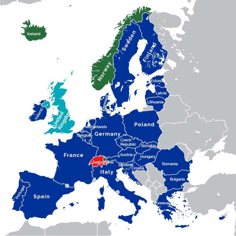 European Union EU and European Economic Area EEA. Definition difference ...