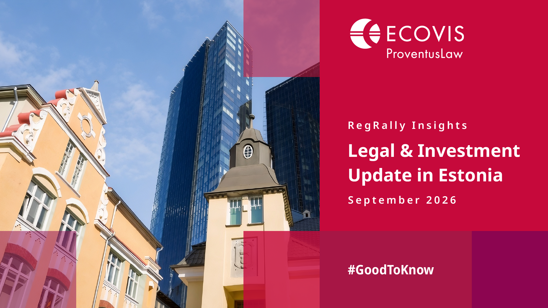 RegRally Insights: Legal and Investment Update in Estonia, September 2026