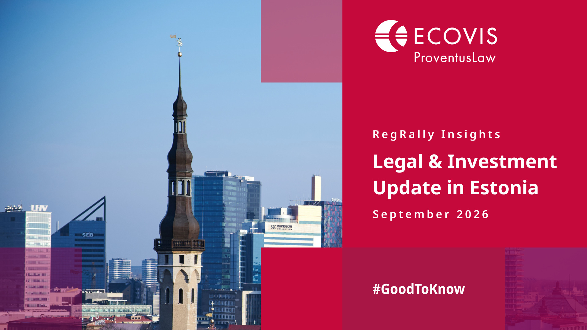 RegRally Insights: Legal and Investment Update in Estonia, September 2026