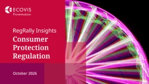 RegRally Insights: Consumer Protection Regulation, October 2026