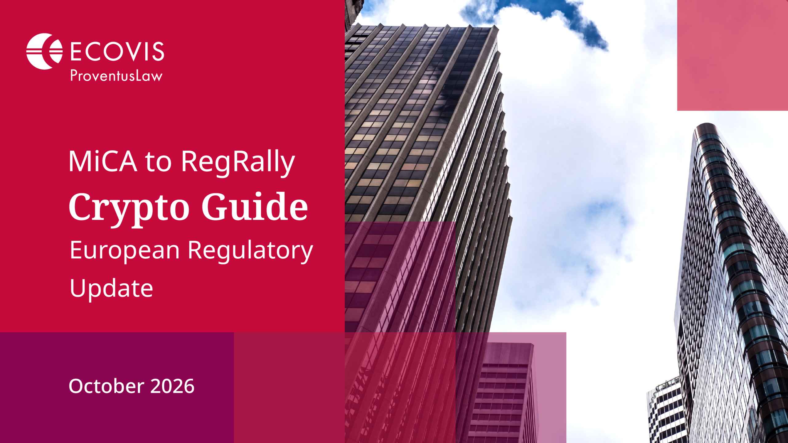 RegRally Insights: Crypto & Investments Regulation, October 2026