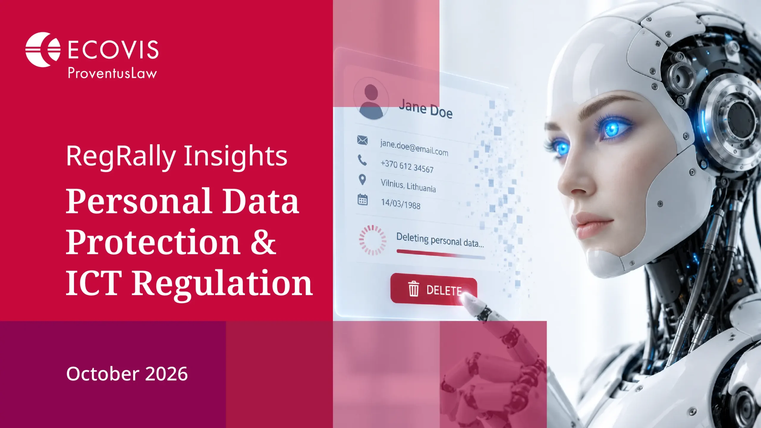 RegRally Insights: Personal Data Protection & ICT Regulation, October 2026