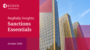 RegRally Insights: Sanctions Regulation, October 2026